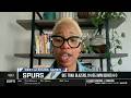 Monica McNutt reacts to Spurs advancing, 76ers forcing a Game 6 and Knicks taking the series lead