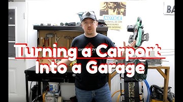 Carport To Garage Conversion