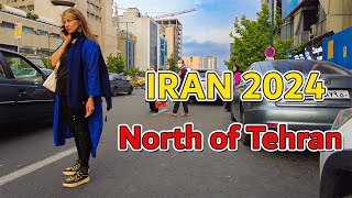 IRAN 2024 - Walking tour in North of Tehran, Mirdamad Boulevard