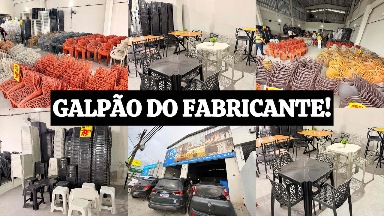 GALPÃO DE CADEIRAS E MESAS DIRETO DA FABRICA, MUITO BARATO! Em Recife 