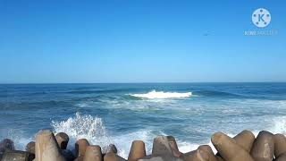 جو رائع ،أمواج البحرتريح النفس، كورنيش الدار البيضاء، 16 نونبر2020