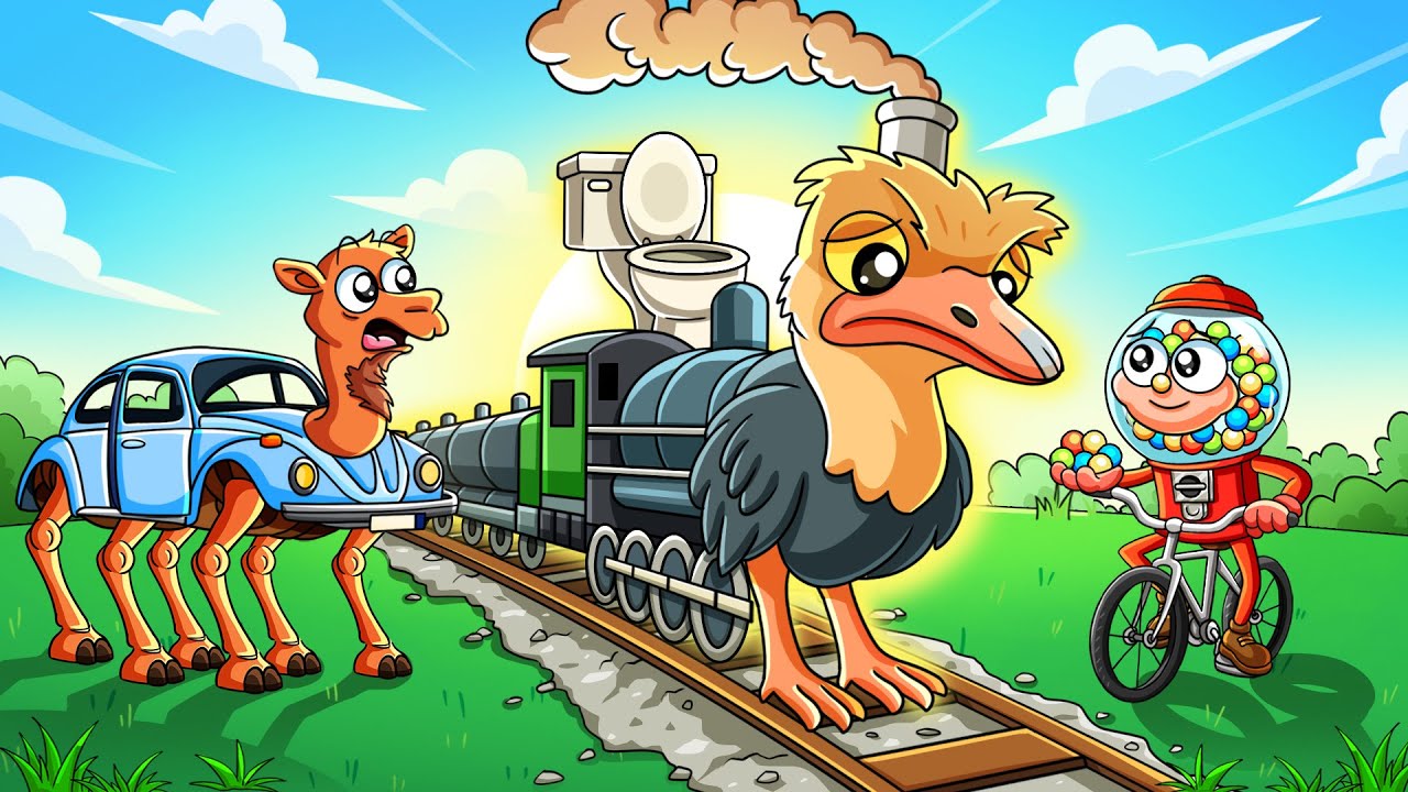 TRENOSTRUZZO TURBO 3000 BACKSTORY! | Italian Brainrot Animation