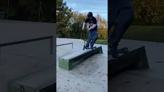 crazy trick on a freestylescooter🤯😱😱