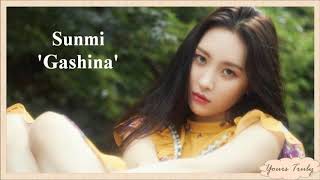 Sunmi (선미) - Gashina (가시나) Easy Lyrics