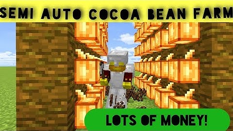 I Made A SEMI AUTO COCOA BEAN Farm! (Cubecraft Skyblock) Ep. 8