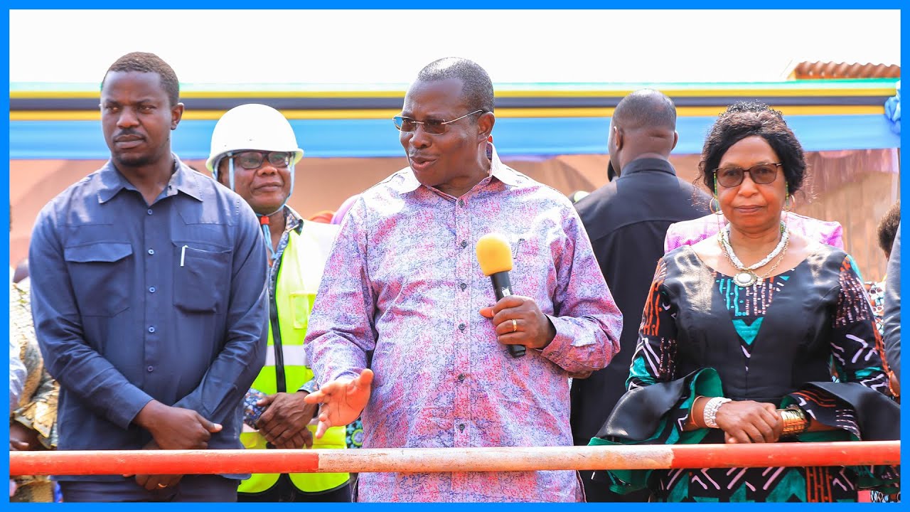 DKT. MPANGO AKAGUA UKARABATI NA UPANUZI WA KIWANJA CHA NDEGE KIGOMA