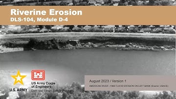 DLS-104 Module D4: Riverine Erosion