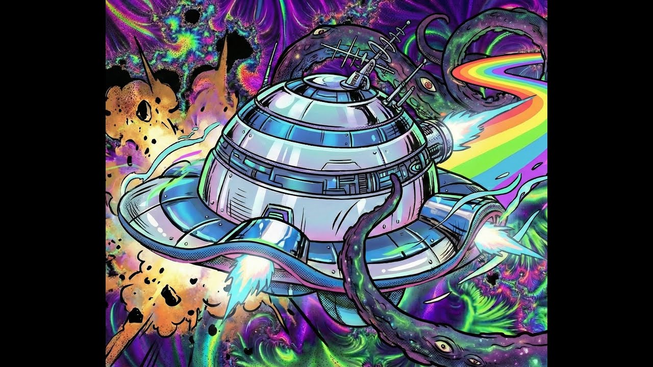 PSY TRANCE AI fractal universe