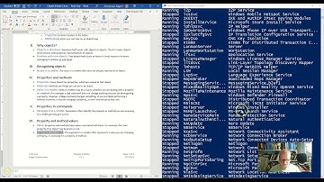 Powershell Property values (Intro to PowerShell series video 8-4)