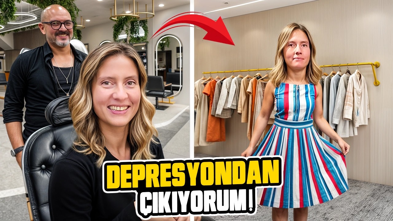 DEPRESYONDAN ÇIKIŞ GÜNÜ | KUAFÖR, KENDİME GELME & ALIŞVERİŞ VLOGU