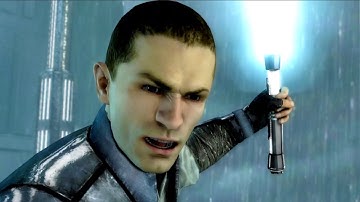 Starkiller Yells at Vader