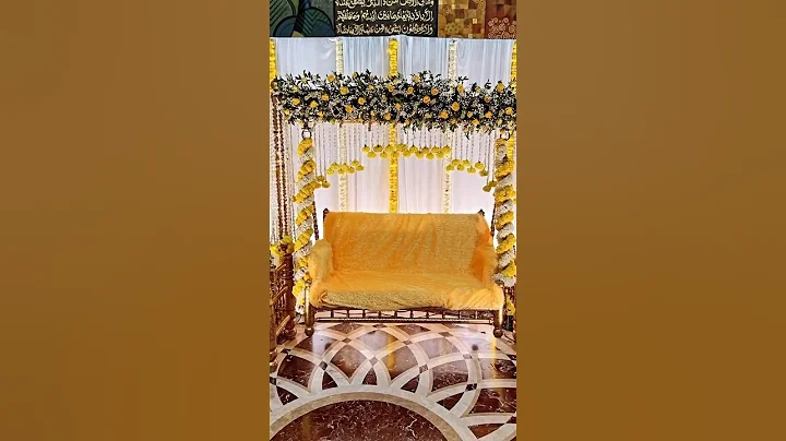 Haldi Decor - Contact:6364559636/ 9008390493/ 7909191402   #event #wedding #planning