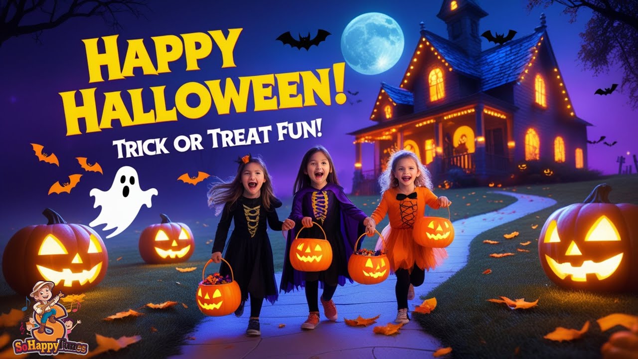 Happy Halloween Night – Trick or Treat Fun! | Happy Halloween Fun ...