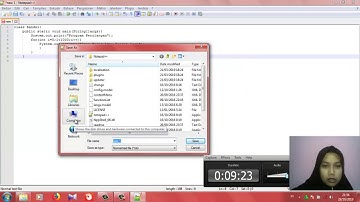 • Membuat Program Sederhana Java Menggunakan Notepad++