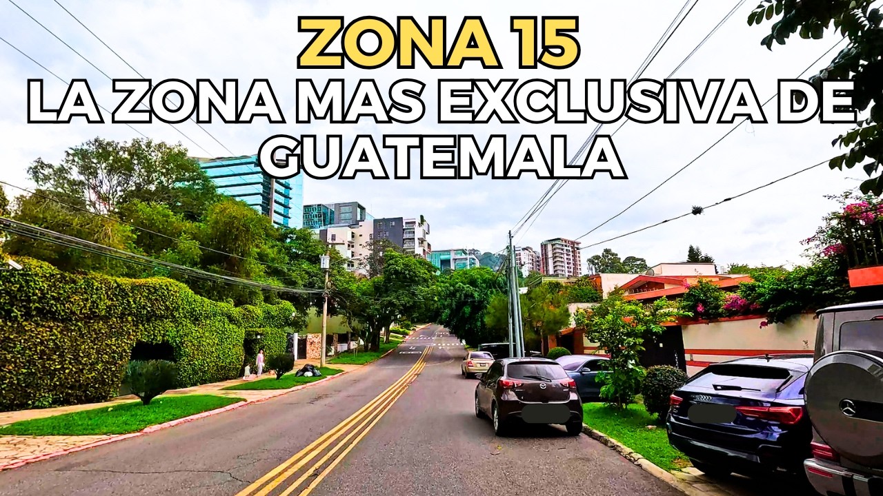LA ZONA DONDE VIVEN LOS MILLONARIOS EN GUATEMALA
