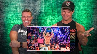 Dolph Ziggler and Tyson Kidd react to 2012 Money in the Bank Ladder Match: WWE Playback