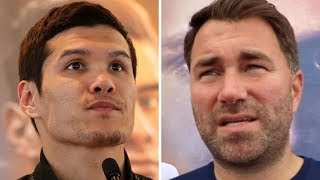 Эдди Хирн про отказ Головкина от Елеусинова и ответил на критику Данияра! Эдди Хирн про отказ Головкина от Елеусинова и ответил на критику Данияра!