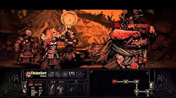 Darkest Dungeon Hag Witch Champion mode in 3 rounds! easy!