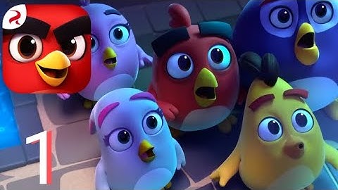 Angry Birds Journey - Gameplay Walkthrough.   Part 1 - 1-9 level ( Android , IOS ).