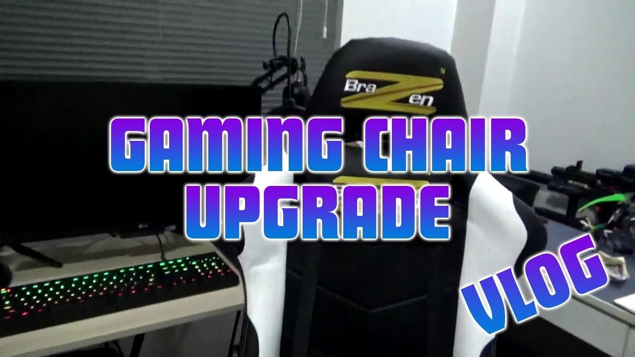 MY FIRST GAMING CHAIR! - YouTube