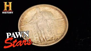 Pawn Stars: CONTROVERSIAL Coin is "REALLY, REALLY COOL" (Extended Cut) | History