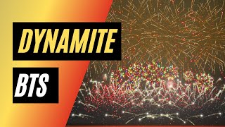 BTS "Dynamite" | Pyromusical Fireworks Show | FWsim