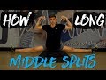 How I Achieved The Middle Splits! (WITH ROUTINES)