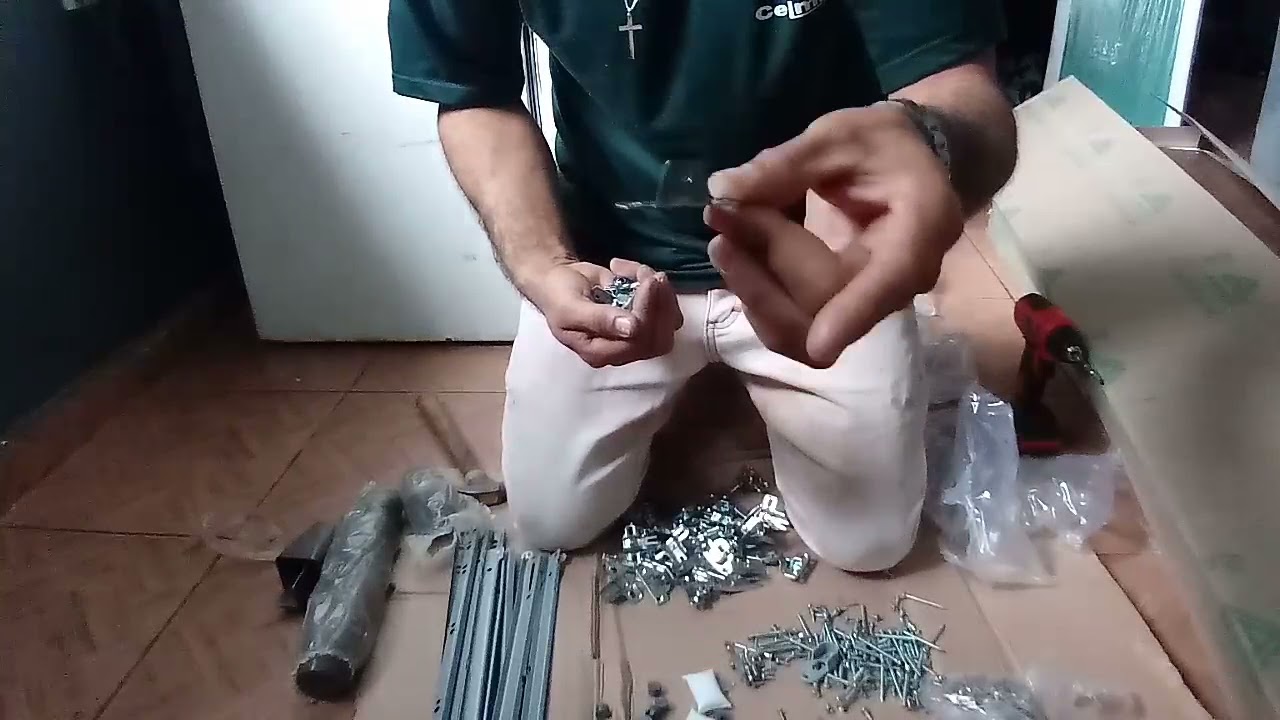 aprenda a fazer toda preparação de guarda-roupa antes inicia montagem.