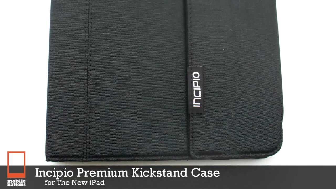 Incipio Premium KICKSTAND Case with Stylus for The new iPad