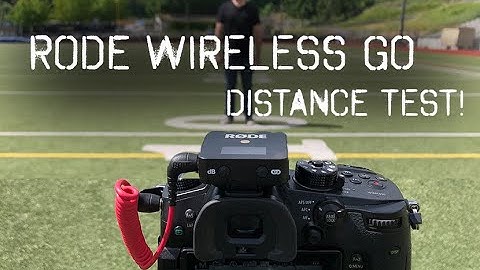 Rode Wireless Go Distance Test