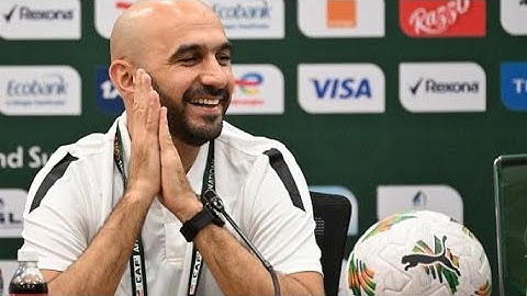🔴 بث مباشر | اللقاء الإعلامي ل الناخب الوطني وليد الرگراگي و العميد غانم سايس قبل مواجهة زامبيا