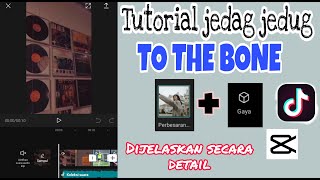 Tutorial jedag jedug 3D TO THE BONE viral animasi 3 dimensi || Capcut