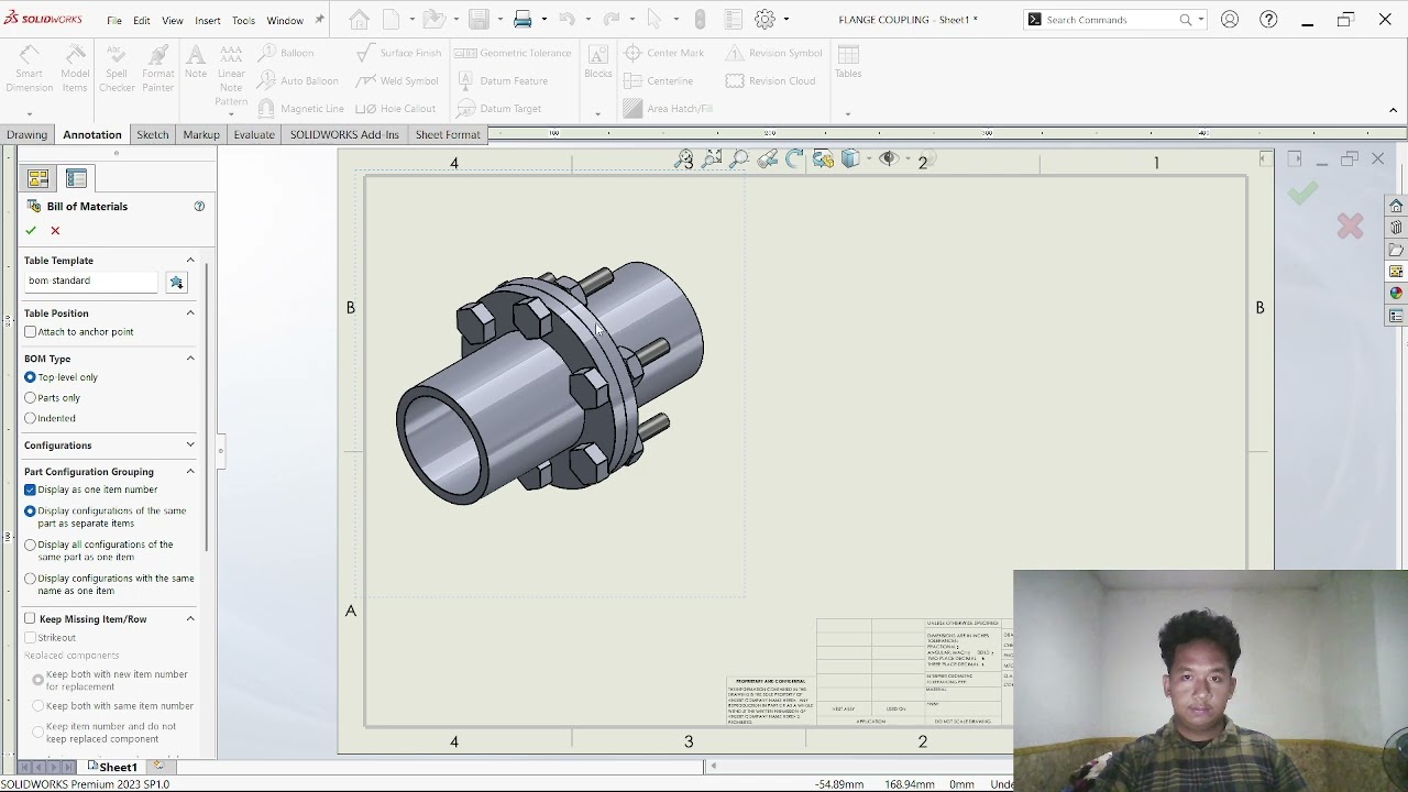 Make Insert Bill Of Materials