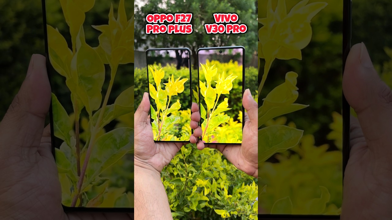 Oppo F27 Pro Plus vs Vivo V30 Pro Camera Test (2X Optical Zoom) 
