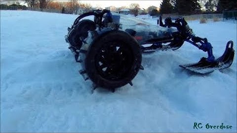 Traxxas Rustler Snow-Mobile Speed Show ($1500 Fully Custom Build)-RC Overdose