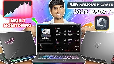 Armoury Crate 2025 v6.1.13.0 New Major Update | New Features, Optimization & Performance Tips #asus