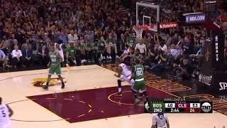 NBA, playoff 2017, Celtics vs. Cavaliers, Round 3, Game 3, Move 32, Kevin Love, 3 pointer