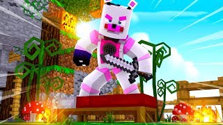 Funtime Freddy's First Ever SOLO Bed Wars Victory! Minecraft FNAF Roleplay