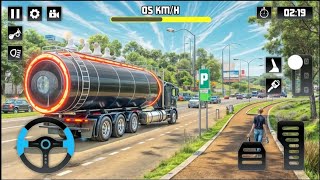 Oil Tanker Transport Driving Simulator - Heavy Cargo Transporter Truck Driver  screenshot 3