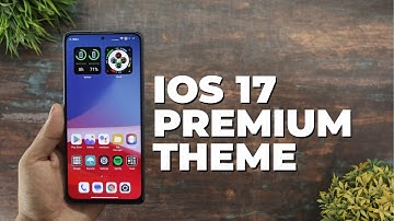 Cool iOS 17 Theme For Redmi,Poco & Xiaomi Device | New System UI,Lockscreen