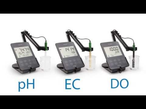 HI2020 edge pH EC DO meter overview