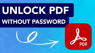 How to UNLOCK PDF WITHOUT the PASSWORD - Free Online Tool (No Signup Required)