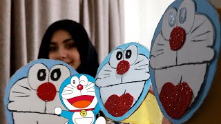 طريقة رسم دورايمون لو عندك Tincan أو علبة النيدو او لبن الأطفال بتصميم Doraemon BEST OUT OF WASTE