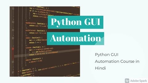 Python GUI Automation 9 -  Alert Message Box | Python in Hindi