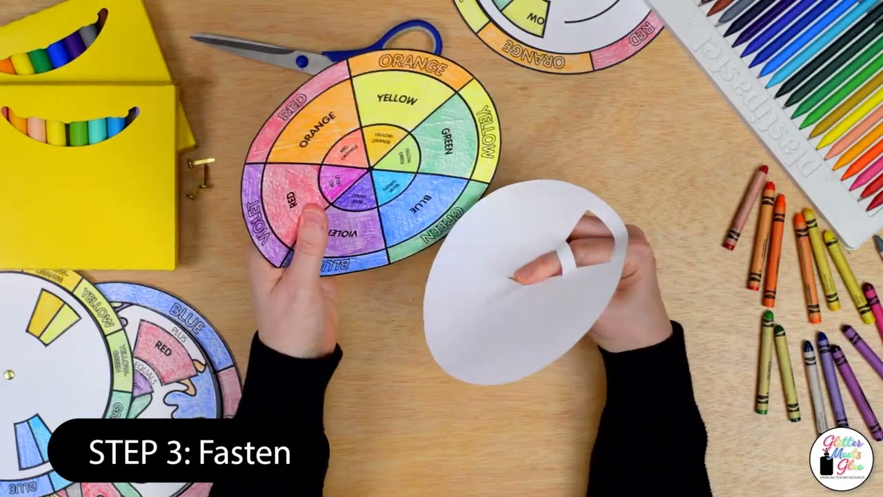 KidsSTEM: Color Wheel Spinner