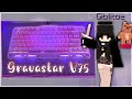 Bedwars Keyboard & Mouse Sounds with Handcam - Gravastar Mercury V75 Lavender Edition Unboxing