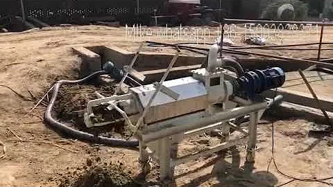 animal manure solid liquid separator from PK