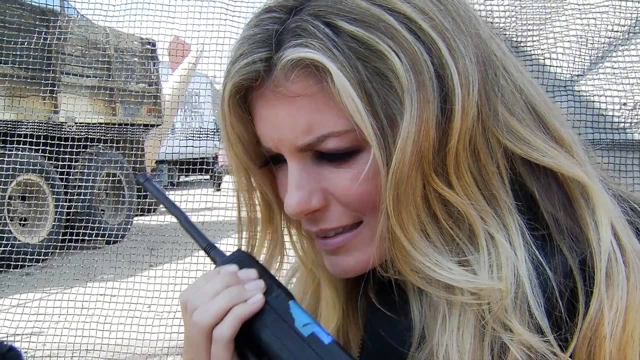 Marisa Miller on the Call of Duty battleground!