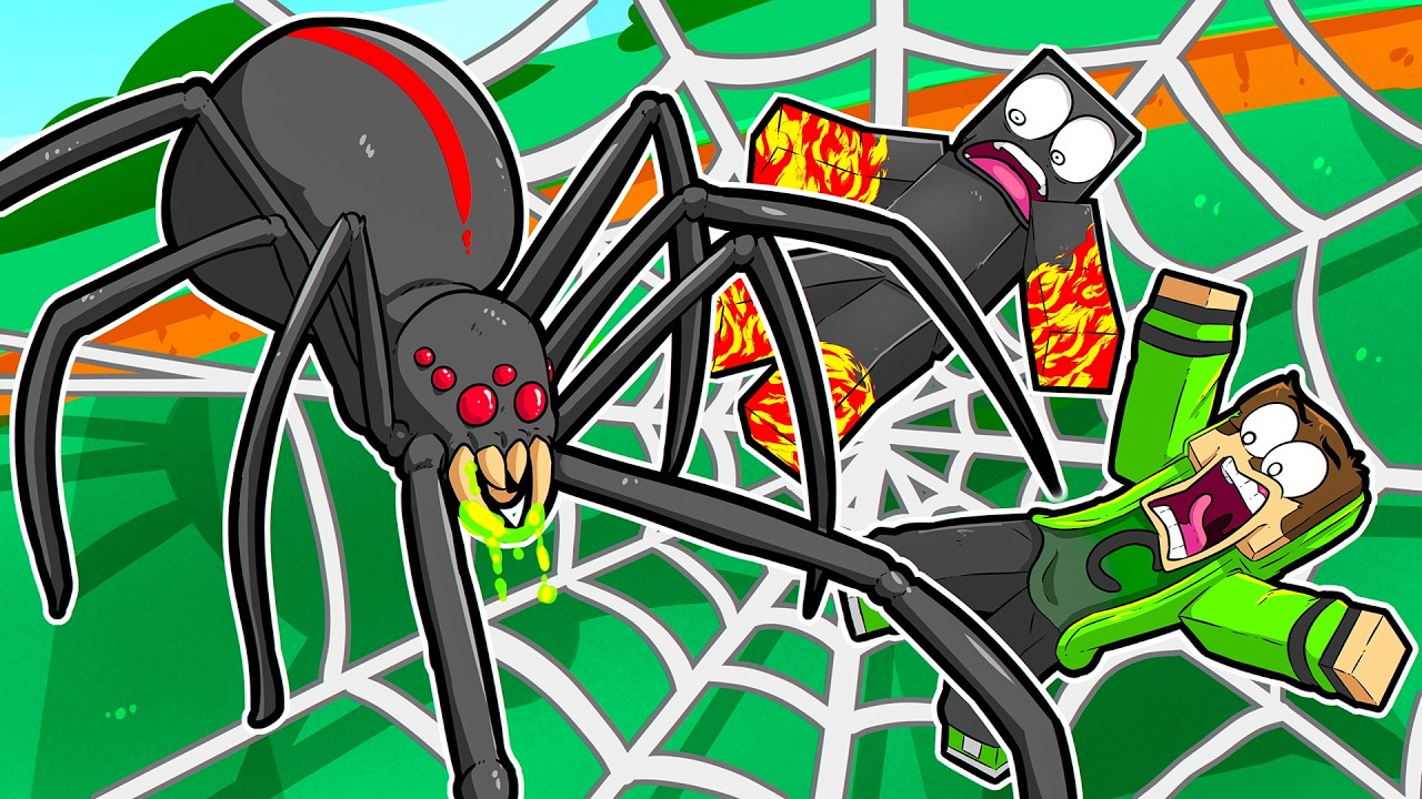 SALVEI meus AMIGOS da ARANHA GIGANTE !🕷️