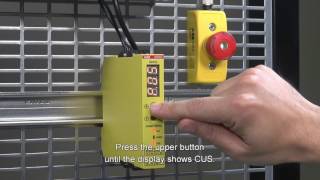 How to configure the ABB Sentry safety relays with the display screenshot 2